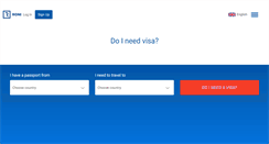 Desktop Screenshot of ineedvisa.com
